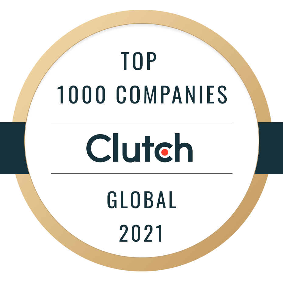 Clutch Top 1000 Companies Global 2021