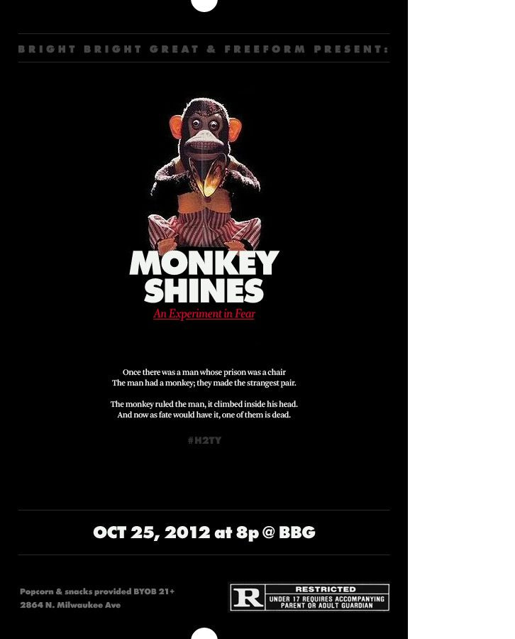 Monkey Shines Bright Bright Great + Freeform