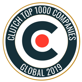 Clutch Top 1000 Companies GLobal 2019